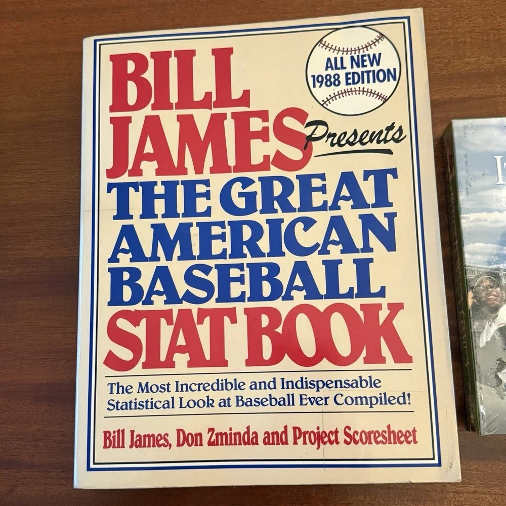 Bill‎ James Stat Book 1988, When It Was a Game 3 VHS, Baseball in the '80's VHS